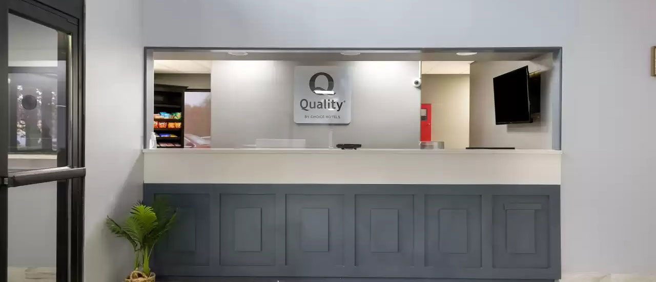 Well-Designed Check-In Area